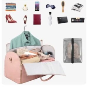 حقيبة عصرية نسائية على شكل علاقة وشنتة للجلابيب والبدلات والاكسسورارت والاحذية مقاومة للماء مع هدية حصريًا في مارت