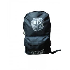 حقيبة مدرسية لون أسود بتصميم BTS