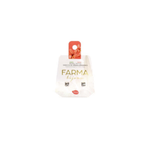 حلق أذن من فارما farma مقاس 4 ملم بلون كريستال