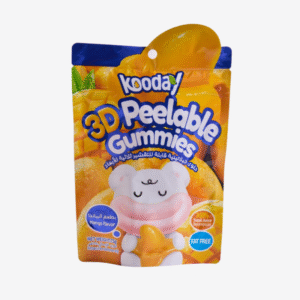 حلوى جيلاتينية قابلة للتقشير ثلاثية الأبعاد 75غ بطعم المانجا Kooday