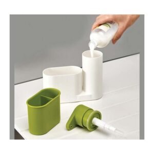 حمالة اسفنجة الجلي مع مصبنة