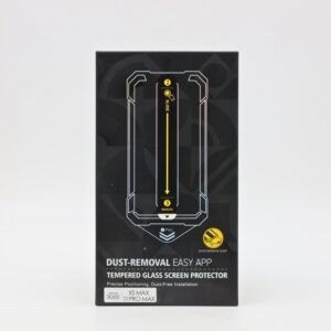 حماية شاشة متينة توفر حماية عالية ووضوح ونقاء للشاشة مع قطعة مخصصة للتركيب بسهولة واتقان ايفون 11 برو ماكس + اكس اس ماكس