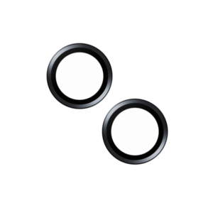 حماية لعدسات كاميرا آيفون 15 لون أسود