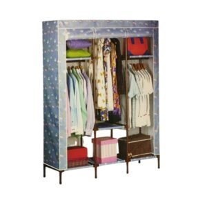 خزانة ملابس قماش قابل للتركيب حجم كبير 180×50×150 سم