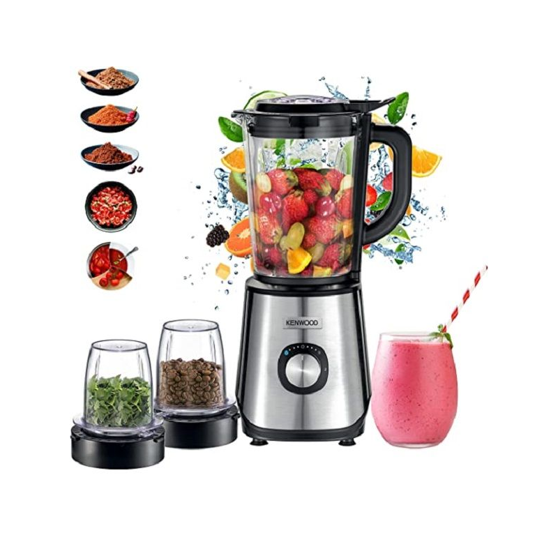 خلاط كينود 2لتر 2 مطحنة 1000 واط