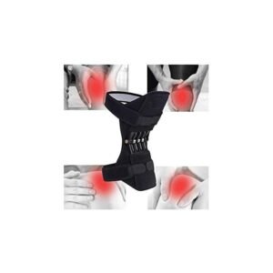 دعامة الركبة بنظام النوابض الذكية، مصممة لتقليل الضغط على المفاصل وتوفير دعم إضافي للحركة.