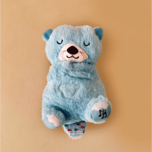 دمية دب لون أزرق