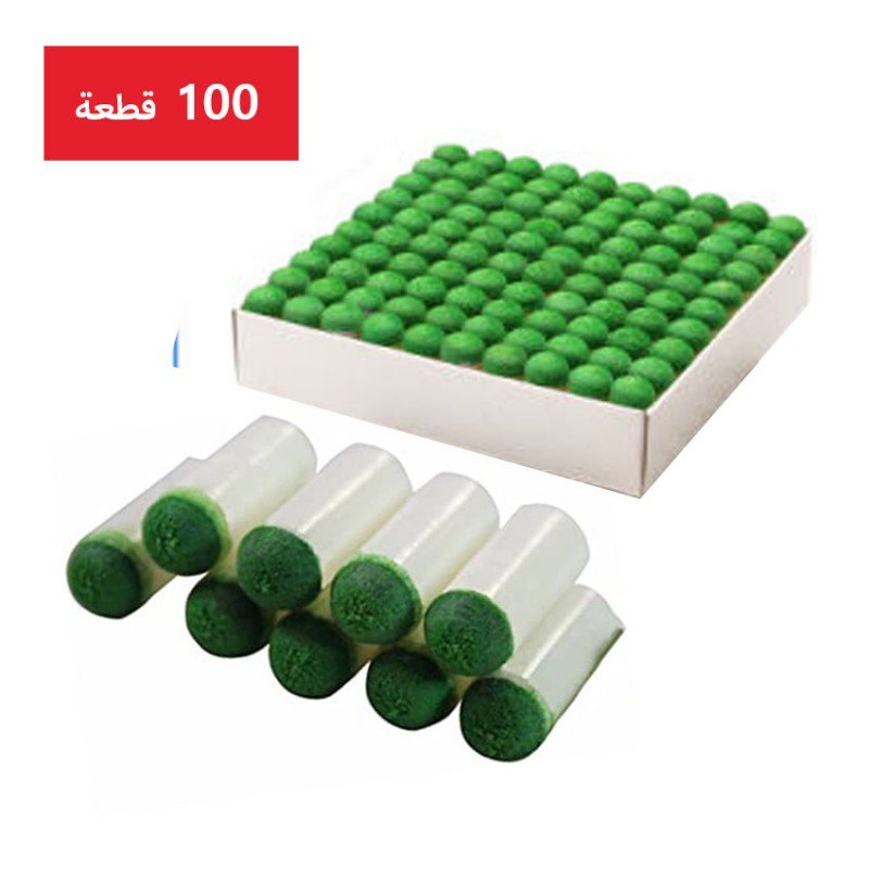 رأسيات عصا بلياردو 9مم عدد 100 من Jinli Ganzui