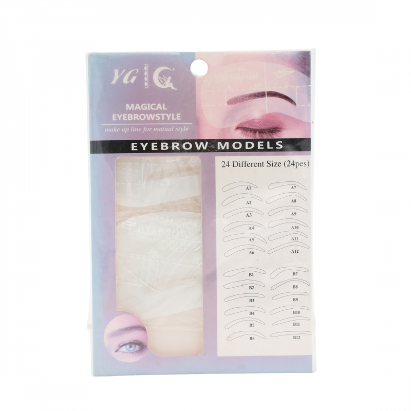 رسمات حواجب 24 حجم مختلف - ماركة YG
