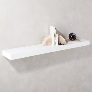 رف خشبي منزلي Floating Shelf