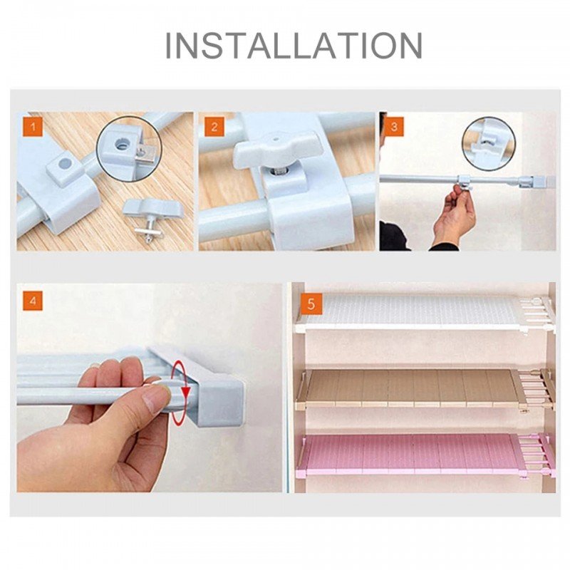 رف داخلي صغير لون أبيضِ