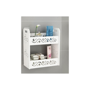 منظم أدوات حمام طبقتين