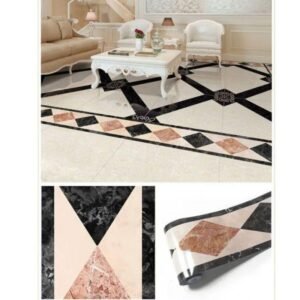 رول بانر للحيطان والارضيات طول 1 متر عرض 10 سم لون بيج