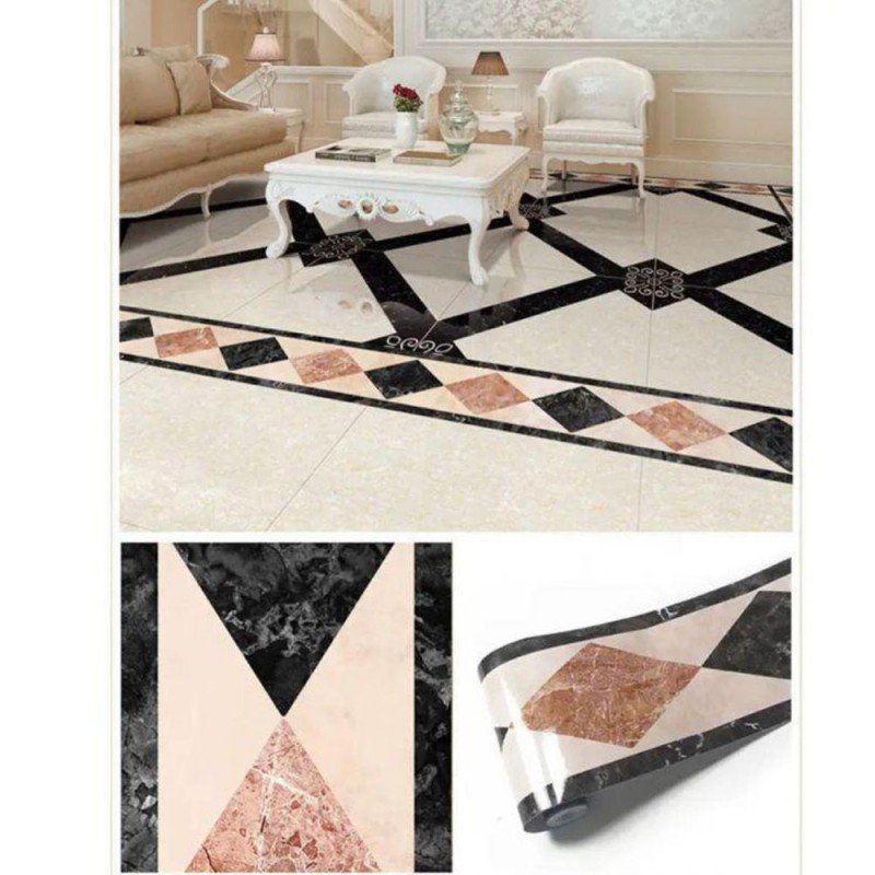 رول بانر للحيطان والارضيات طول 1 متر عرض 10 سم لون بيج