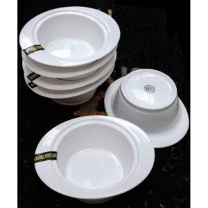 زبدية  بورسلان حجم كبير 18*15*6.5 سم