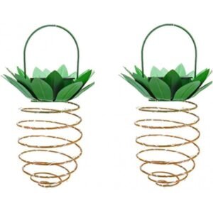 زوج انارة طاقة شمسية شكل اناناس عدد 1