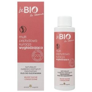 زيت ثنائي المراحل لتغذية الشعر العميقة بالبيبتيدات الحيوية – 100 مل