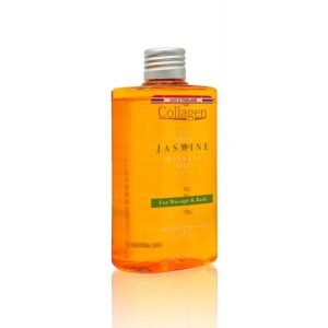 زيت مساج الكولاجين برائحة ورد الياسمين حجم 150 مل - Massage Oil Jasmine by Collagen