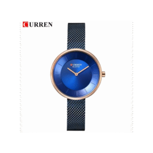 ساعة CURREN ستانلس ستيل ستاتي لون كحلي