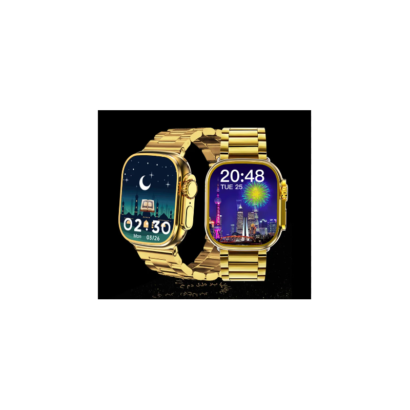 ساعة ذكية Smartwatch M9 Ultra Max الإصدار الإسلامي ( مخزن جميع القرآن الكريم عليها )