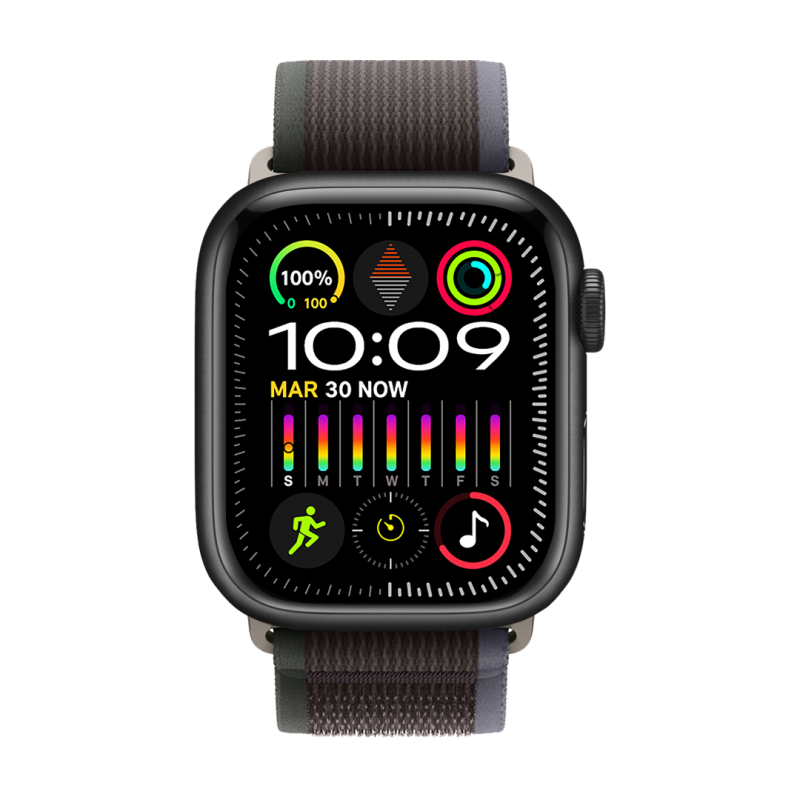 ساعة ذكية جي تاب للرجال لون أسود- G-tab FT9 New Smart watch