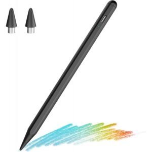 قلم الأجهزة الذكية وشاشات اللمس القابل لإعادة الشحن (k-2260)- لون أسود