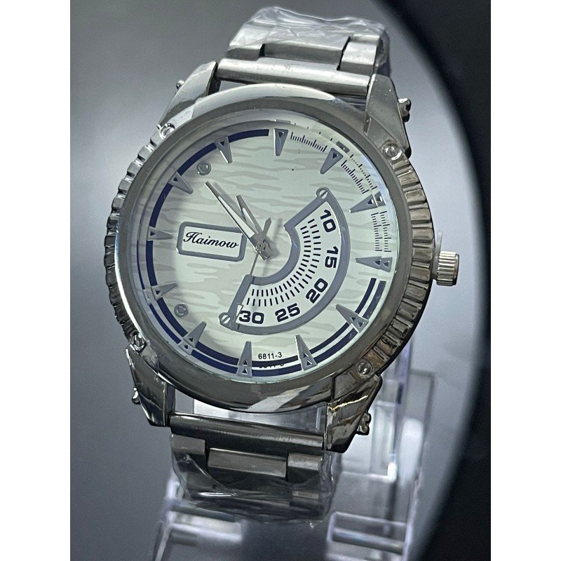 ساعه يد رجاليه دائري ستانلس ستيل  stainless steel من Aaimow