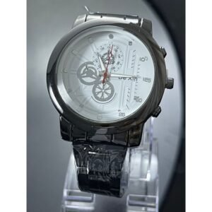 ساعه يد رجاليه دائري ستانلس ستيل  stainless steel من dexin
