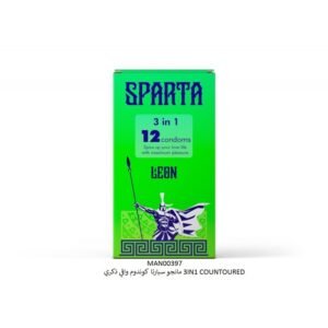 4 باكيتات سبارتا  كوندوم واقي ذكري 3IN1 COUNTOURED ( عدد 48 واقي ذكري)