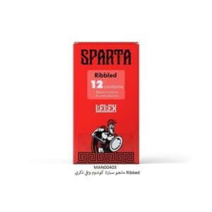4 باكيتات سبارتا كوندوم واقي ذكري ribbed 12 قطعة ( عدد 48 قطعة )