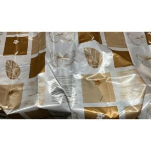 ستارة حمام ملونة بوليستر قياس180*170فراشة