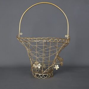 ستاند تعليق حائط معدني لون ذهبي