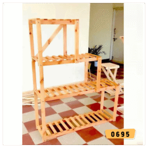 ستاند زريعة خشب درجات 98*25*98 سم 0695