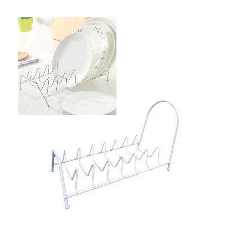 ستاند صحون و غطي طناجر معدن أسود