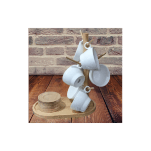 ستاند خشبي لتعليق الاكسسوارات و المجات