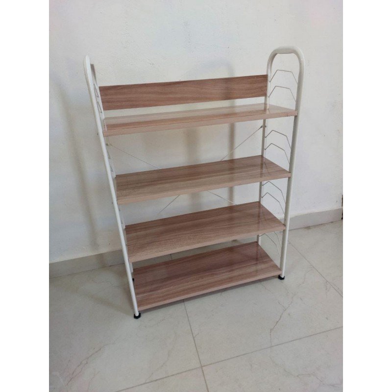 ستاند معدني منظم بعدة أرفف 90*23*63 سم