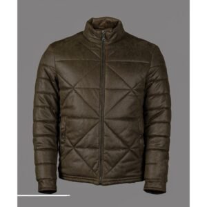 سترة رجالية مبطنة ثقيلة لون جيشي