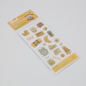 ستكرز 3 ورقات لون أصفر Stock Stickers