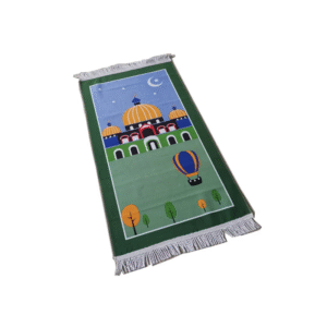 سجادة صلاة للأطفال حجم 90×48 سم بألوان متعددة