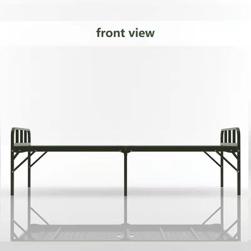 سرير حديد قابل للطي سهل التنقل والحركة - Image 3