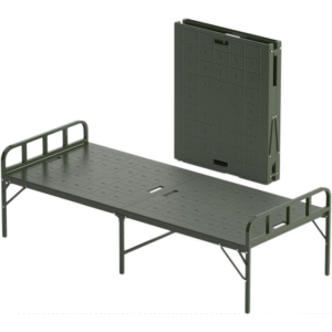 سرير حديد قابل للطي سهل التنقل والحركة