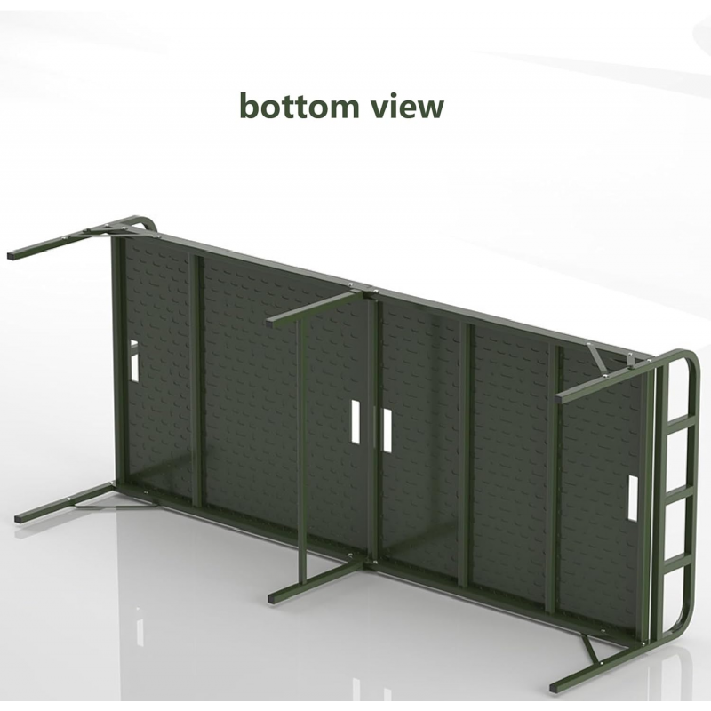 سرير حديد قابل للطي سهل التنقل والحركة - Image 5