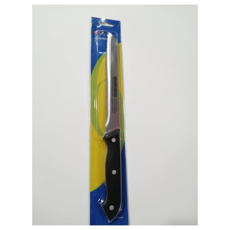 سكينة لتقطيع  الخبز والكيك طول 20 سم