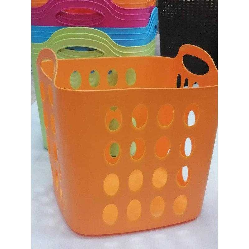 سلة غسيل سيليكون مربعة حجم صغير