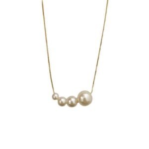 سلسال ذهبي ناعم مع لولو