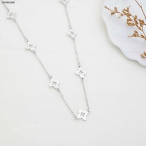 سلسال طويل - ماركة لون فضي