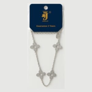 سلسال طويل - ماركة لون فضي