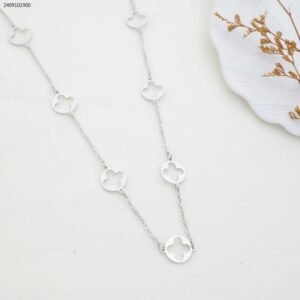 سلسال طويل - ماركة لون فضي