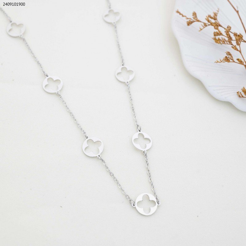 سلسال طويل - ماركة لون فضي