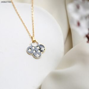 سلسال فان كليف كوكب لون ذهبي و أسود كفالة سنتين ضد تغير اللون